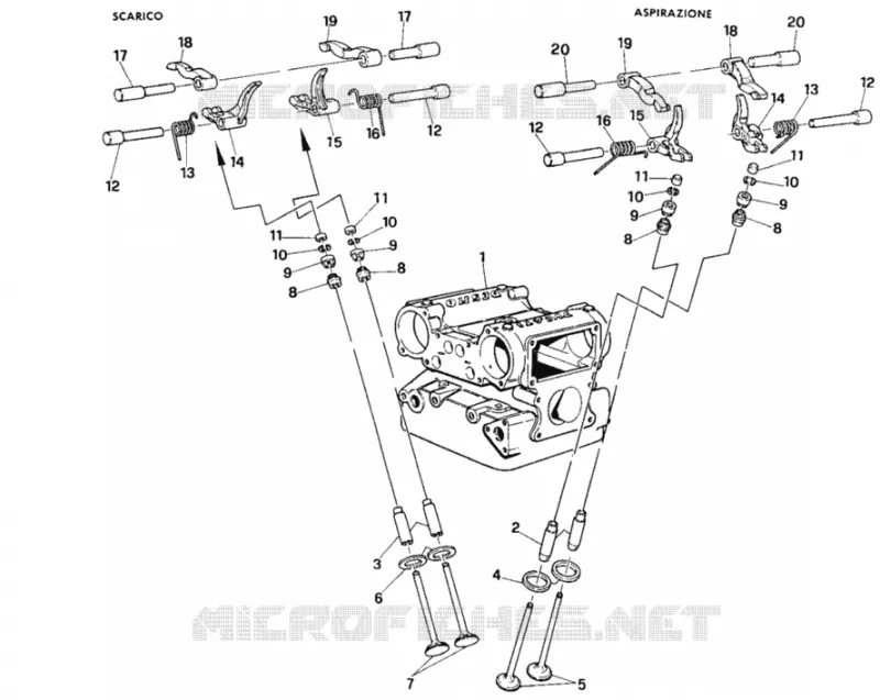 ARBRE À CAMES Ducati Moto Superbike 1994 916 SP  916 SP