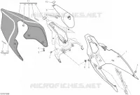 CARÉNAGE ARRIERE pour Ducati Panigale V4 R 1000 2020