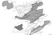 CARÉNAGE GAUCHE pour Ducati Panigale V4 R 1000 2020