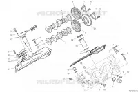 DISTRIBUTION CULASSE ARRIERE pour Ducati Panigale V4 R 1000 2020