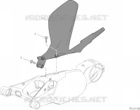 GARDE BOUE ARRIERE pour Ducati Panigale V4 R 1000 2020