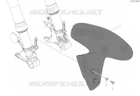 GARDE BOUE AVANT pour Ducati Panigale V4 R 1000 2020