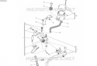 MAITRE CYLINDRE DE FREIN AVANT pour Ducati Panigale V4 R 1000 2020