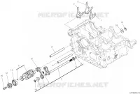 MECANISME DE SELECTION DE VITESSES pour Ducati Panigale V4 R 1000 2020