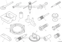 OUTILS SPECIAUX POUR MAINTENANCE (MOTEUR) pour Ducati Panigale V4 R 1000 2020