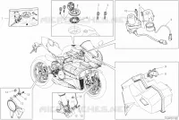 PIECES ELECTRIQUES pour Ducati Panigale V4 R 1000 2020
