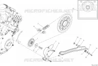 PIGNONS ET CHAINE SECONDAIRE pour Ducati Panigale V4 R 1000 2020