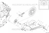PIGNONS ET CHAINE SECONDAIRE pour Ducati Panigale V4 R 1000 2020