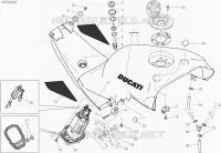 RESERVOIR D'ESSENCE pour Ducati Panigale V4 R 1000 2020