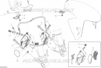 SYSTÈME DE FREIN AVANT pour Ducati Panigale V4 R 1000 2020