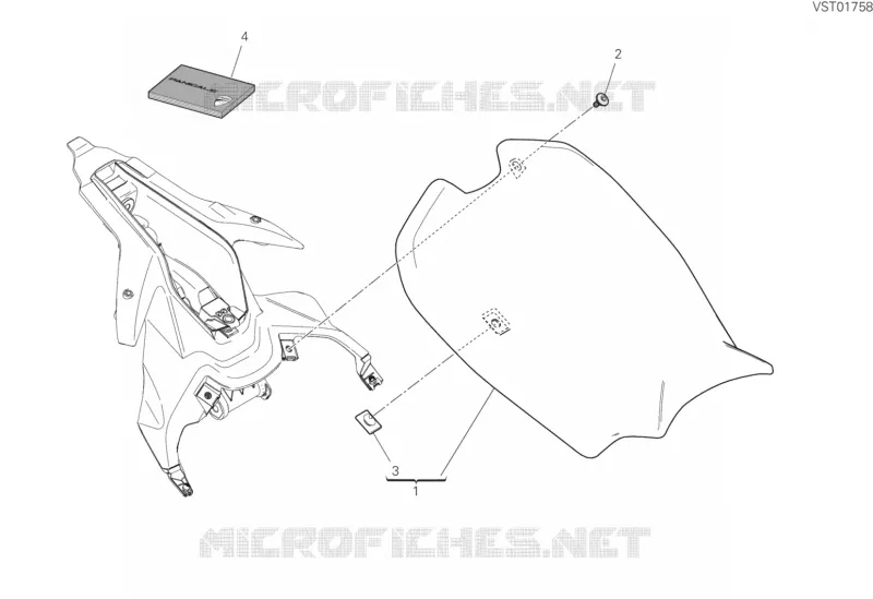 SELLE Ducati Moto Superbike 2019 Panigale 1100 V4 S  Panigale 1100 V4 S