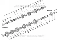 BOITE DE VITESSES pour Ducati 916 R 1998