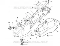 BOUCLE ARRIERE DE CADRE pour Ducati 916 R 1998