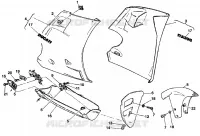 CARÉNAGES pour Ducati 916 R 1998