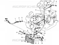 RADIATEUR D'HUILE pour Ducati 916 R 1998