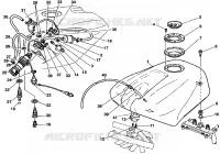 RESERVOIR D'ESSENCE pour Ducati 916 R 1998