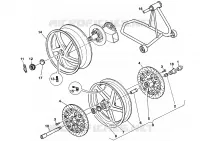 ROUES pour Ducati 916 R 1998