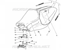 SELLE pour Ducati 916 R 1998