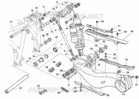 AMORTISSEUR ARRIERE pour Ducati 996 R 1999