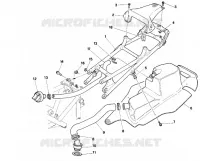 BOUCLE ARRIERE DE CADRE pour Ducati 996 R 1999