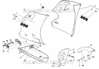 CARÉNAGES pour Ducati 996 R 1999