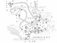 CIRCUIT DE REFROIDISSEMENT pour Ducati 996 R 1999