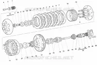 EMBRAYAGE pour Ducati 996 R 1999
