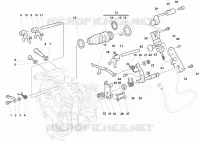 MECANISME DE SELECTION DE VITESSES pour Ducati 996 R 1999