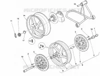 ROUES pour Ducati 996 R 1999