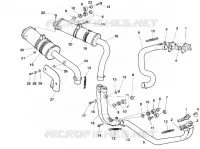 SYSTEME D'ECHAPPEMENT pour Ducati 996 R 1999