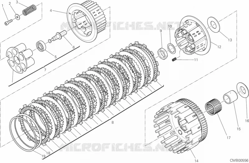 Embrayage à Molette (slipper Clutch) Adler APTC Pour Ducati M900 M1000 SS 748 998 Etc. - Occasion
