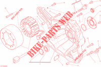 COUVERCLE / GENERATEUR pour Ducati Scrambler 400 Sixty2 2020