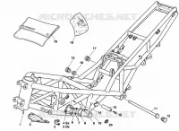CADRE pour Ducati ST2 1998
