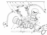 CORPS DE PAPILLON pour Ducati ST2 1998