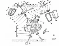 CULASSE VERTICALE pour Ducati ST2 1998