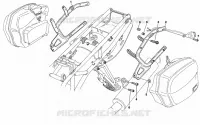 FIXATIONS SACOCHES pour Ducati ST2 1998