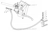 MAITRE CYLINDRE D'EMBRAYAGE pour Ducati ST2 1998