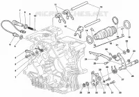 MECANISME DE SELECTION DE VITESSES pour Ducati ST2 1998