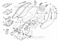 SELLE pour Ducati ST2 1998