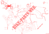 RESERVOIR D'ESSENCE pour Ducati Hypermotard 950 2020