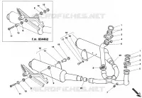 SYSTEME D'ECHAPPEMENT  Monster ducati-moto 1993 Monster 900 1200
