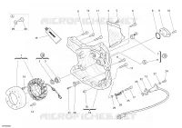 COUVERCLE / GENERATEUR  Monster ducati-moto 2007 Monster 695 25