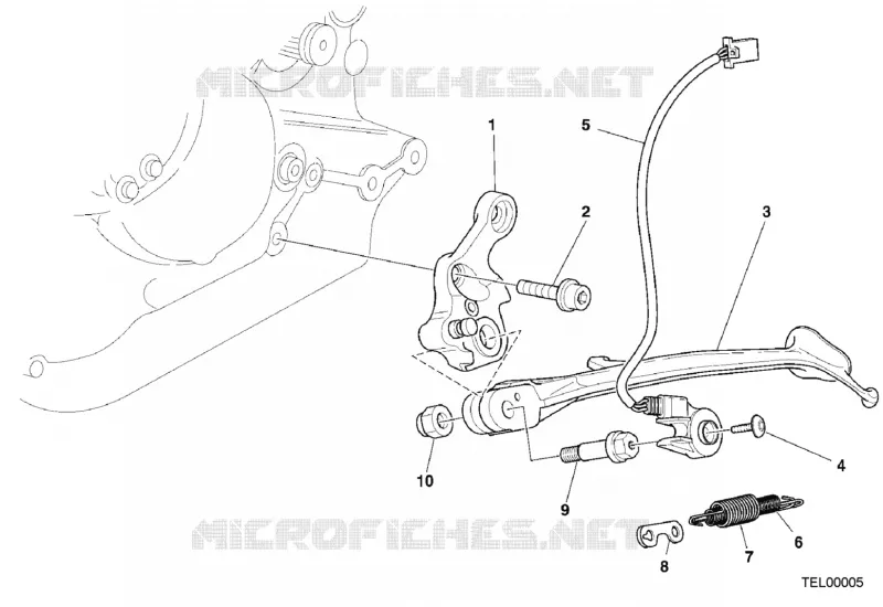 BEQUILLE LATERALE Ducati Moto Monster 2000 Monster 400  Monster 400
