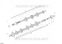 BOITE DE VITESSES pour Ducati Monster 400 2008
