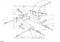 BRAS OSCILLANT pour Ducati Monster 400 2008