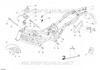 CADRE pour Ducati Monster 400 2008