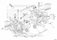 CARTER MOTEUR pour Ducati Monster 400 2008