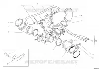 CORPS DE PAPILLON pour Ducati Monster 400 2008