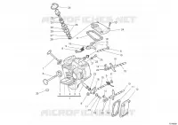 CULASSE HORIZONTALE pour Ducati Monster 400 2008