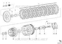 EMBRAYAGE pour Ducati Monster 400 2008